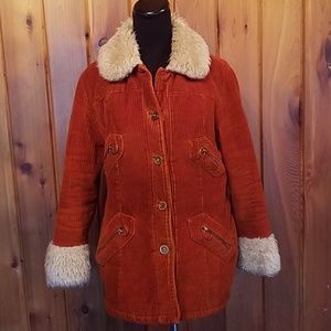 Ladies Corduroy Pant Coat